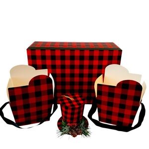 Red Buffalo Check 4 Piece Gift Giving Bundle